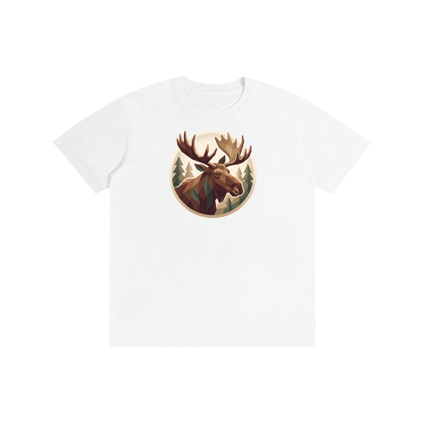 Moose,animal,cool,geometric,Lowpoly,cozy,Cozycube
