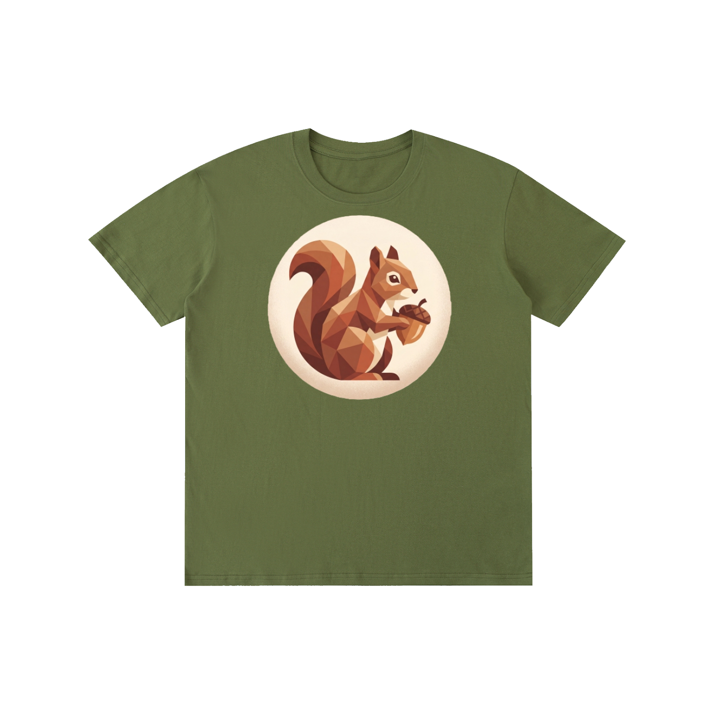 Acorn,squirrel,LowPoly,Geometric,cute,cool,Cozycubes