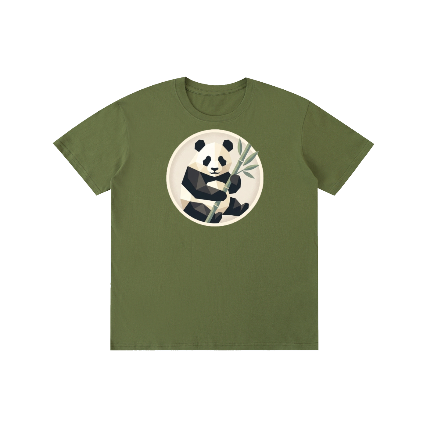 Panda,Animal,Cool,Polygon,Geometric,Bear,CozyCube