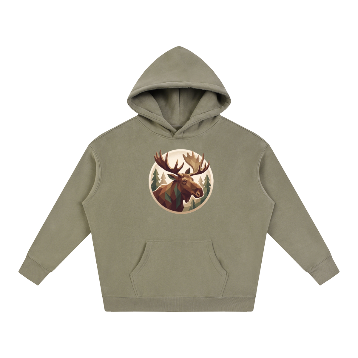 Oversize Fleeced Hoodie