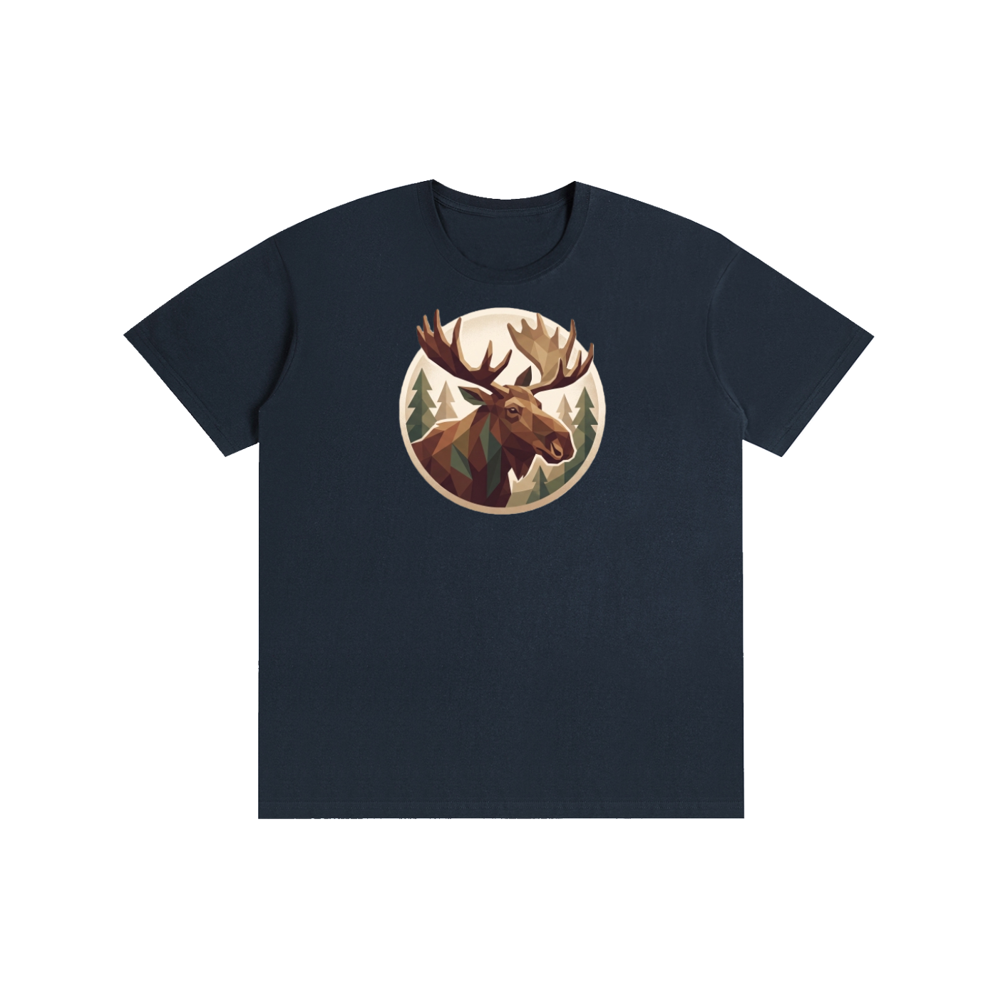 Moose,animal,cool,geometric,Lowpoly,cozy,Cozycube