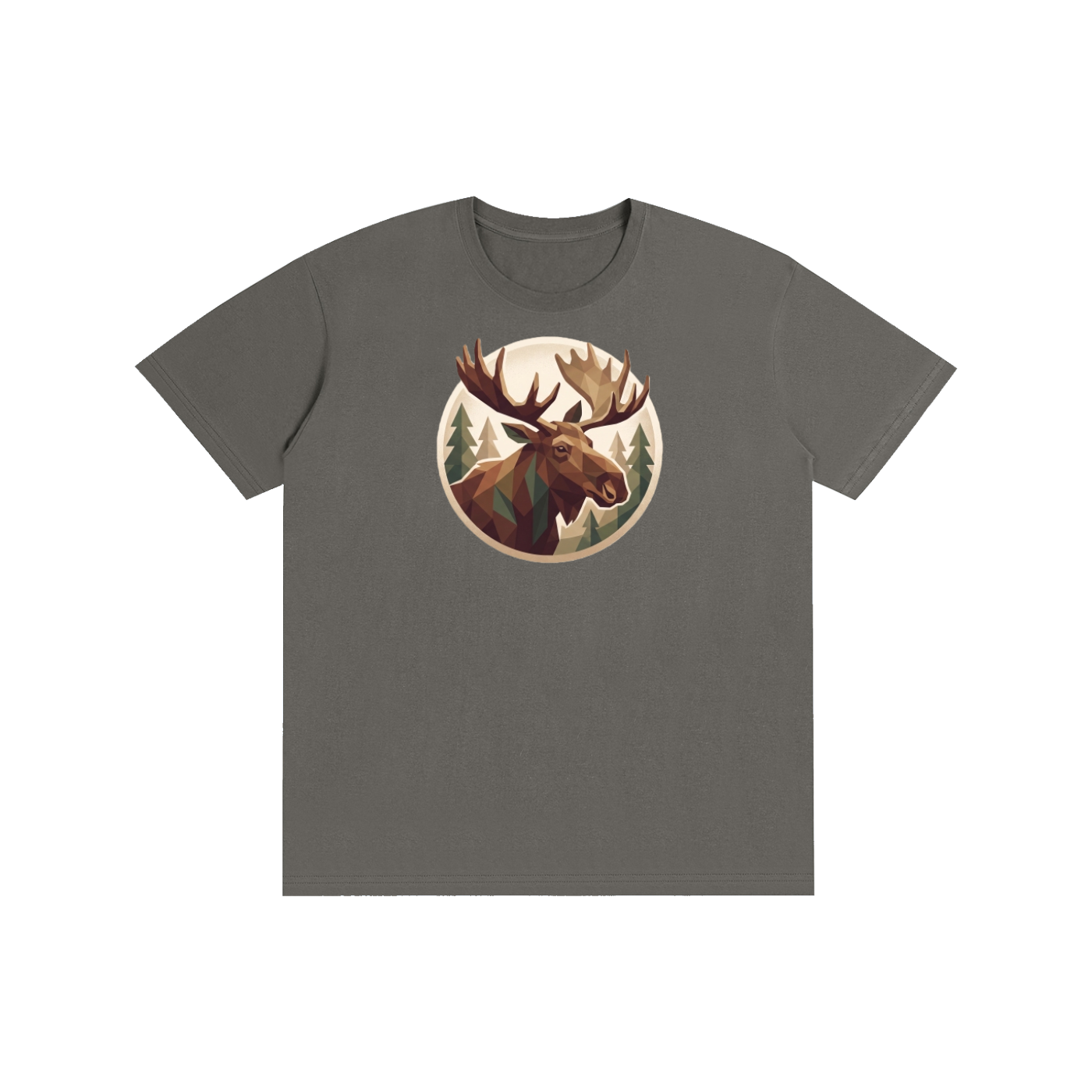 Moose,animal,cool,geometric,Lowpoly,cozy,Cozycube