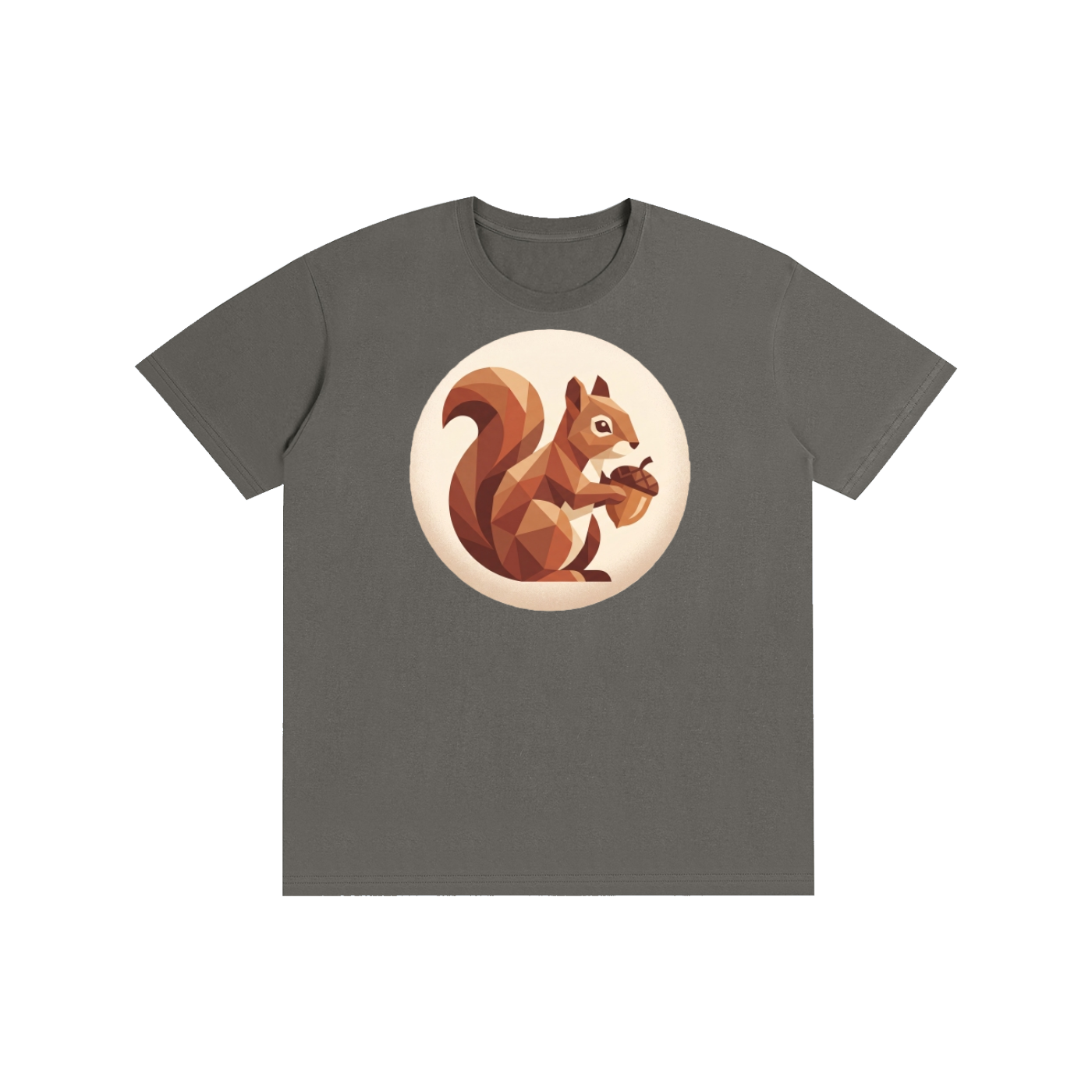 Acorn,squirrel,LowPoly,Geometric,cute,cool,Cozycubes