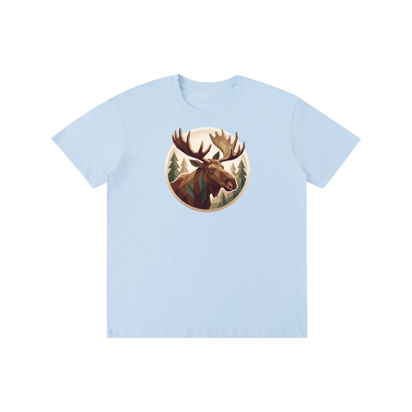 Moose,animal,cool,geometric,Lowpoly,cozy,Cozycube