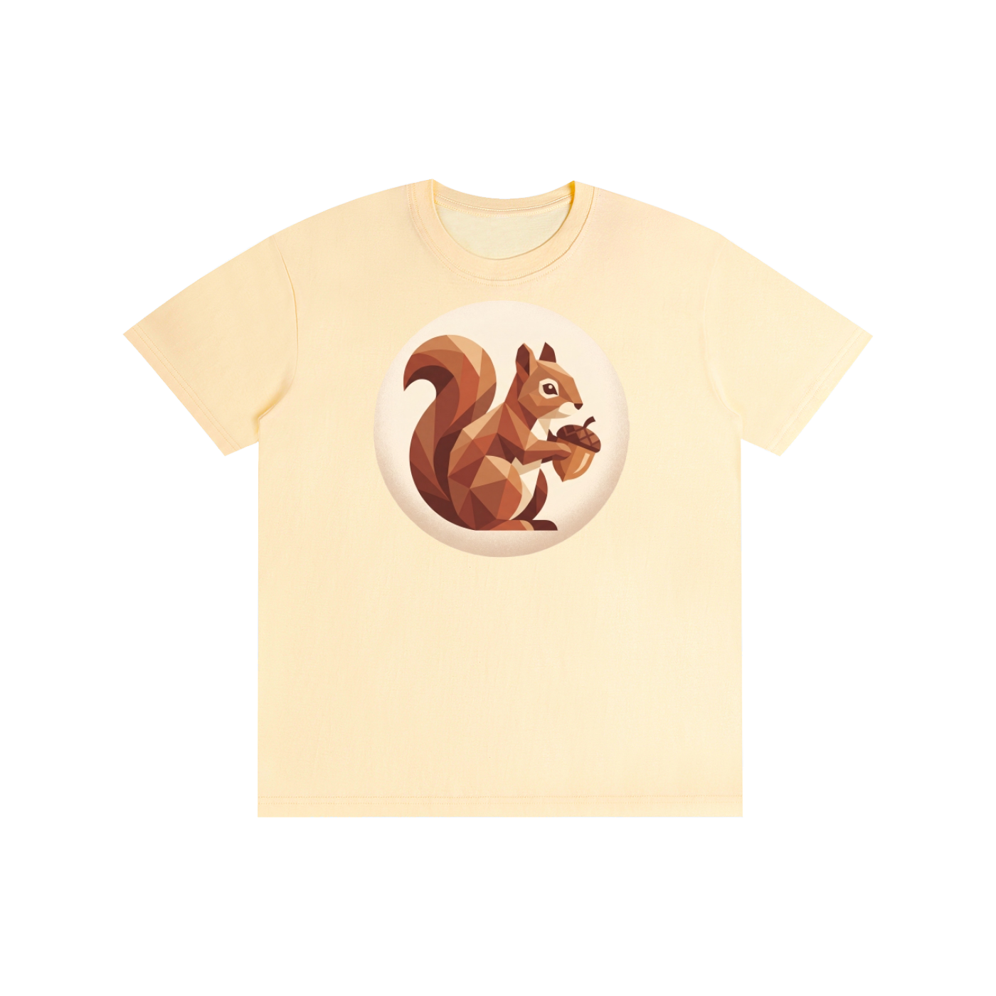 Acorn,squirrel,LowPoly,Geometric,cute,cool,Cozycubes