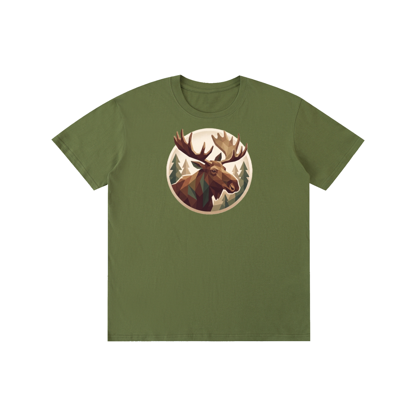 Moose,animal,cool,geometric,Lowpoly,cozy,Cozycube