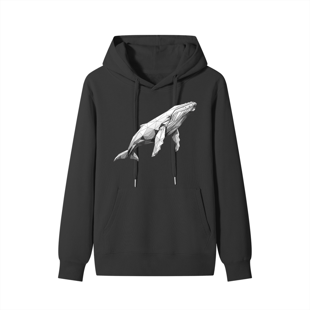 ocean,hoodie,whale,geometric,PolygonProject